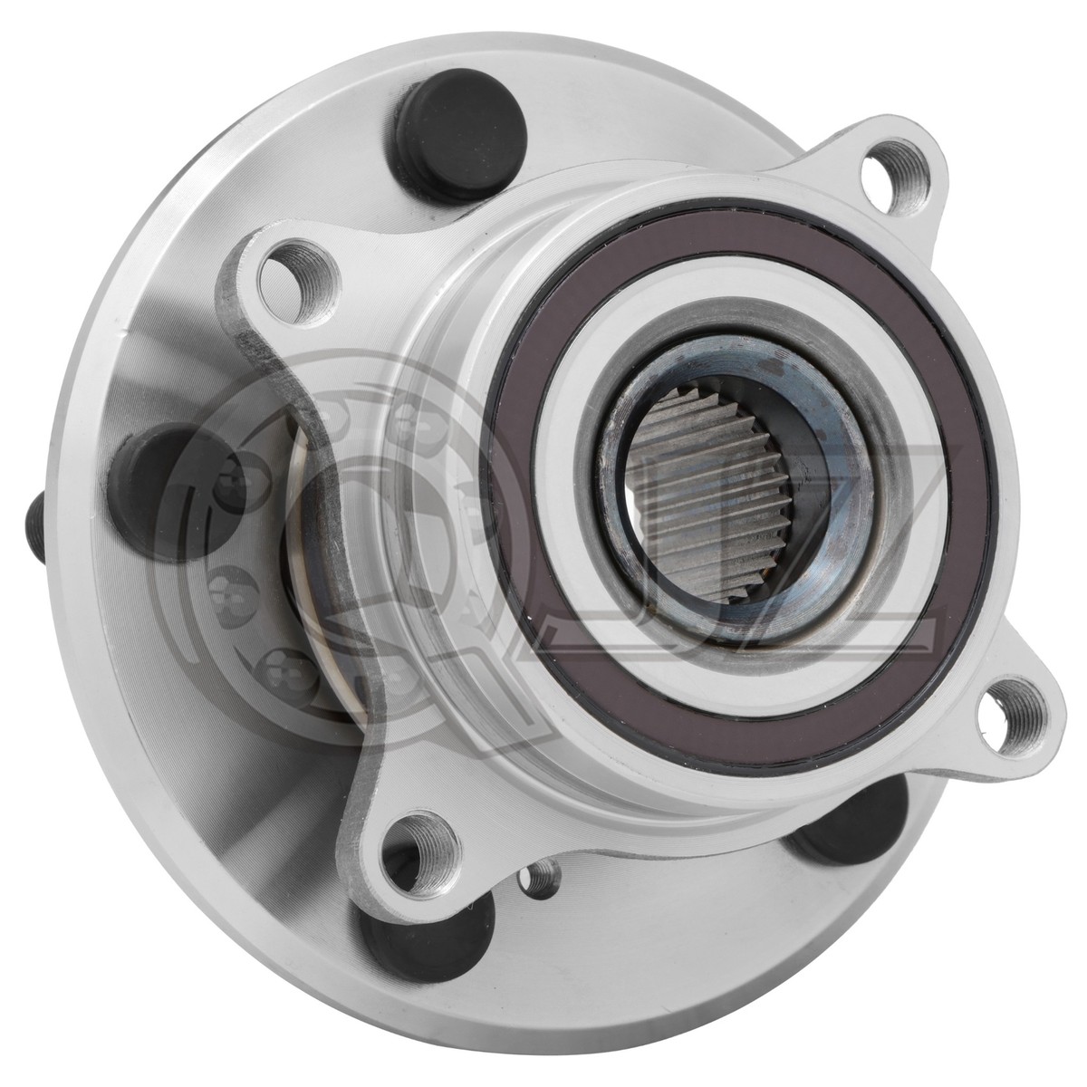 1-Pack] 513293 FRONT Wheel Bearing & Hub Assembly for 2011-2017