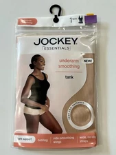 Women's Jockey Essentials Underarm Smoothing Tank Top Beige Size 3XL Brand NEW