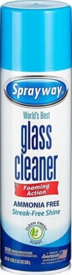 Sprayway SW050R 19 Oz Foaming Action Glass Cleaner Aerosol Spray