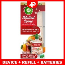 Air Wick Aerosol-Free Automatic Air Freshener Spray Kit Mulled Wine 228 ml