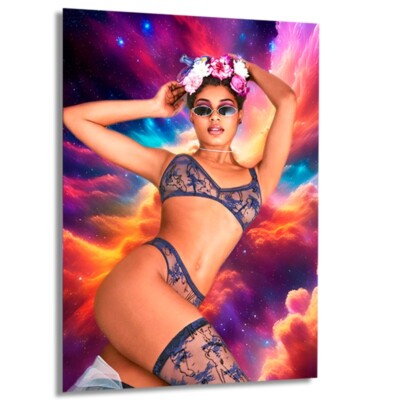 DANIELLE HERRINGTON Swimsuit Model Diva ACEO Art Print Card by RoStar SP #1/7