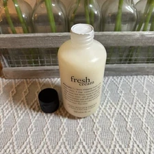 Fresh Cream by Philosophy, 6 oz Shampoo, Shower Gel, and Bubble Bath, 3 in 1