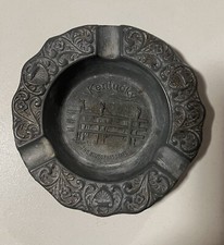 Kentucky The Bluegrass State Pewter Ashtray Made In USA