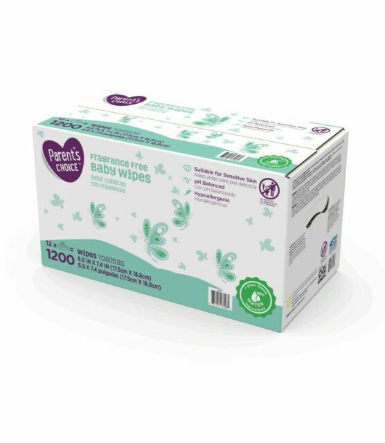 parents choice fragrance free wipes