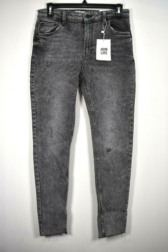 5-Pocket Skinny Medium Rise Denim Jeans 