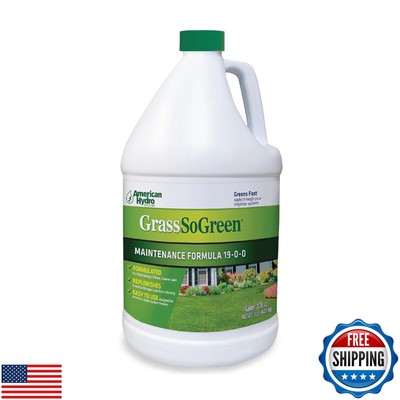American Hydro Systems GrassSoGreen Maintenance Formula, Grass and Landscape 