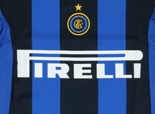 Inter  Milan PIRELLI football home sponsor 2004/05  Plastic heat transfer