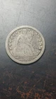 1853 With Arrows Seated Liberty Dime Original  Circulated                   S252