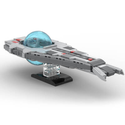 ZITIANYOUBUILD Tarellian Plague-Vessel Space Ship 470 Bricks MOC Build Gift