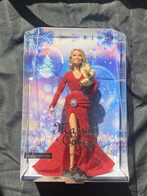 Barbie Mariah Carey Holiday Signature Christmas Doll Red Dress IN HAND! SEALED!