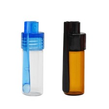 5Pcs Kitchen Spice Jars With Spoon Mixed Color Randomly Storage Box Bottle