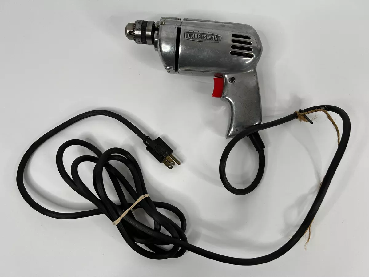 Vintage craftsman electric drill sale