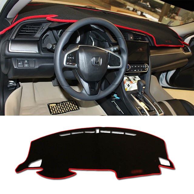 Black DashMat Dash Mat Cover Dashboard Car Interior Pad for 10th gen