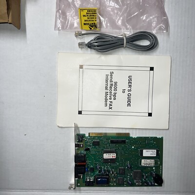 IBM MOD531 2400bps 8-bit ISA 9600/2400 DATA Fax Modem NEW OTHER RARE S180