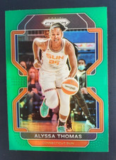 2022 Panini Prizm WNBA Alyssa Thomas #89 Connecticut Sun Green Prizm Insert