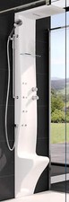Colonna Doccia Novellini Dress Plus Idromassaggio Idro Meccanico Bianco Opaco