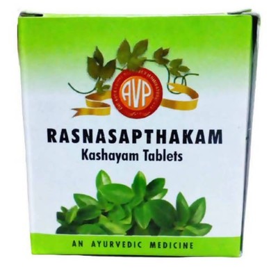 AVP Rasnasapthakam Kashayam Tablets 100 NOS Arya Vaidya Pharmacy MN1