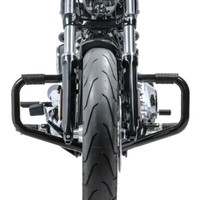 SturzbüGel Mustache II FüR Harley Fat Boy 00-17 Schwarz