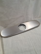 New Faucet Sink Inlay Piece, 10.5 x 2.5 x 2" round hole,  XWV