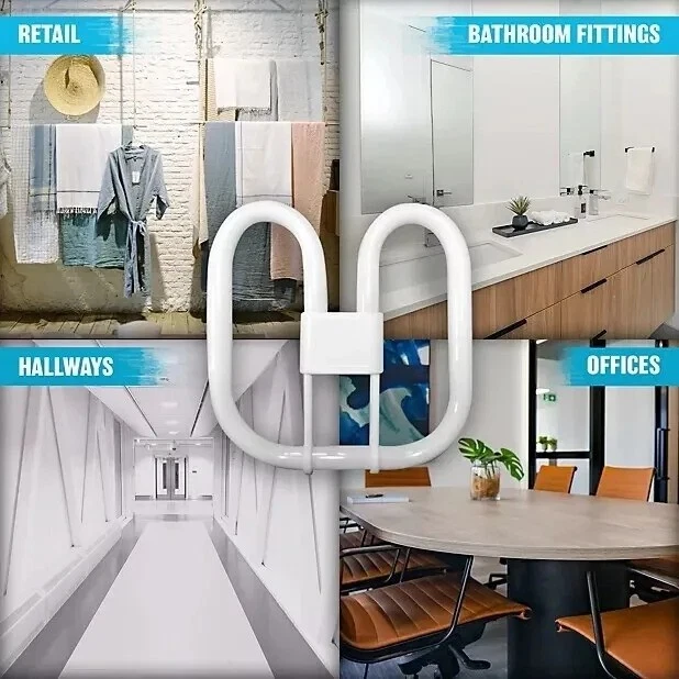 20 X TCP 2D 4 PIN 28W COMPACT FLUORESCENT LAMP / BULB, CFL 2050 LUMEN WARM WHITE - Image 2 of 3