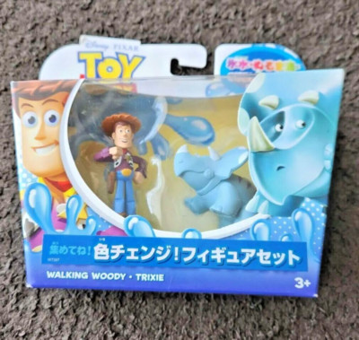Toy Story Color Change Figure WOODY & TRIXIE Out of Print Rare