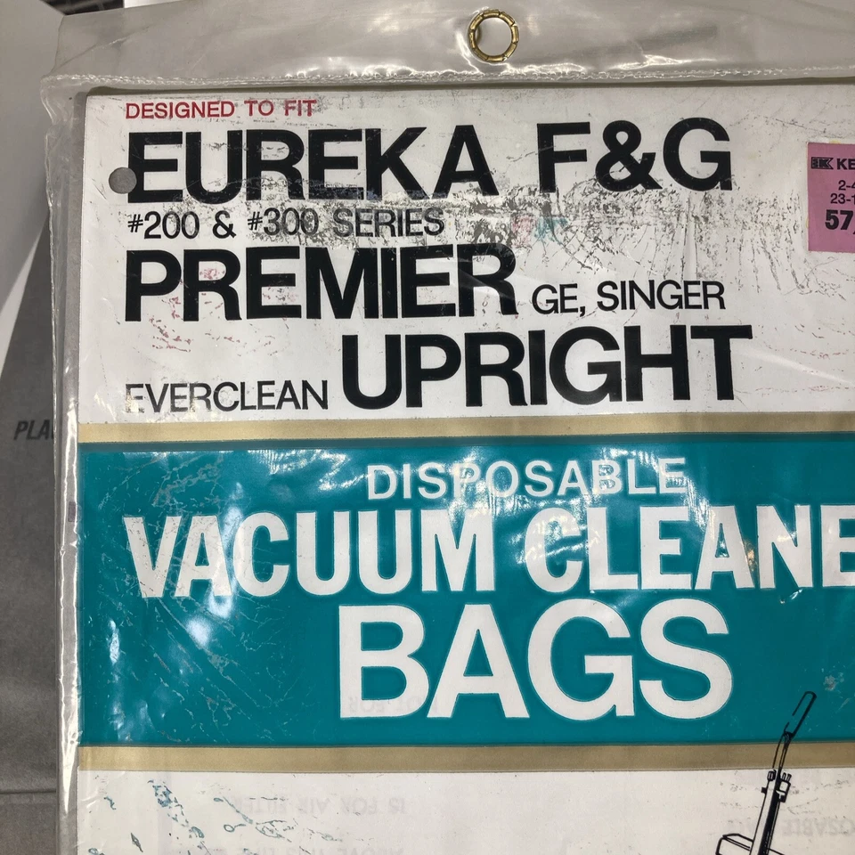 10 NEW Eureka Style F&G Vacuum Cleaner Bags  KMart, Ever-Clean - Image 4 of 4