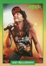 #49 Joey Belladonna - 1991 Brockum Rock Cards