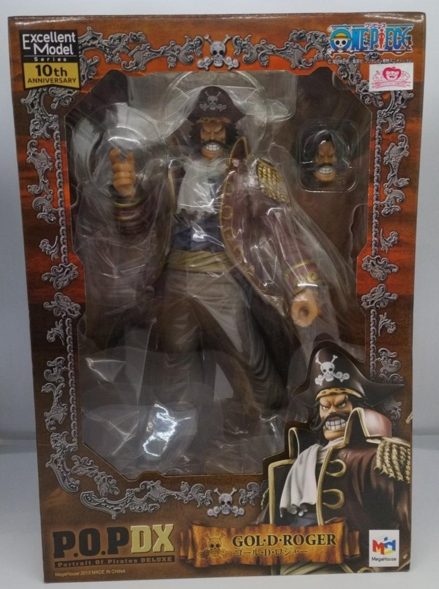 Megahouse One Piece Gol D. Roger DX PVC Figure - Exclusive Model