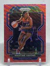2022 Prizm WNBA Base Ruby Wave #196 Phoenix Mercury Kristine Anigwe