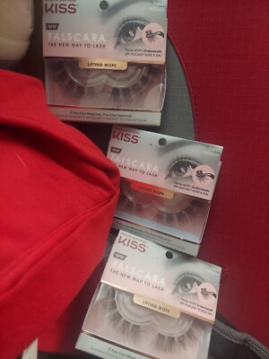 3 X KISS FALSCARA Lifting Wisps Lashes Wisps Only 79843 KFCL03 *NEW*   