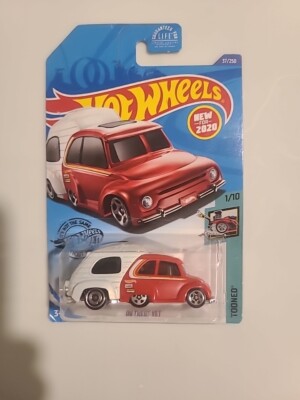 2020 i Hot Wheels RV THERE YET #37   red/white TOONED case C