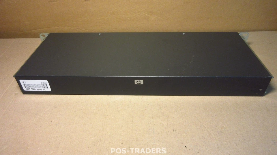 HP 336044-B21 EO1013 0x1x8 8Port CAT5 KVM Console Switch 396630-01 - NO CABLES - Bild 2 von 4