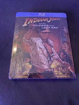 STEELBOOK BLU RAY INDIANA JONES & THE RAIDERS OF THE LOST ARK ZAVVI EDITION NEU