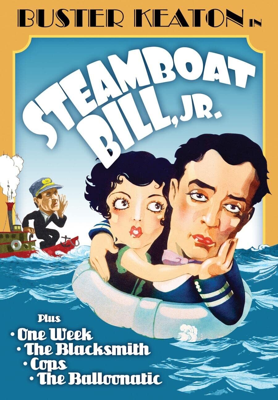 Steamboat Bill, Jr. (Silent) (DVD) Buster Keaton Ernest Torrence Marion Byron