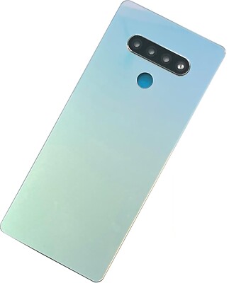Stylo Glass Shiny Battery Rear Cover Back Door For LG Stylo Q730 W/Cam  lens
