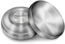 Stainless Steel Cat Bowl 2 Pack Metal Dog Bowls for Food and Water Easy Clean