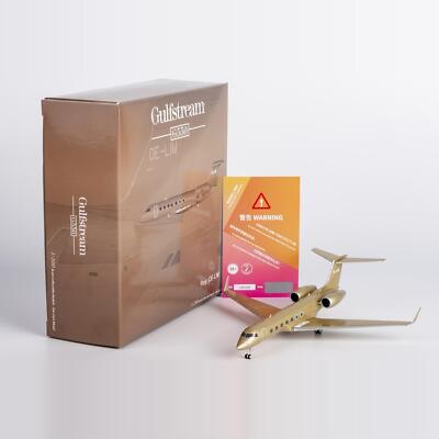 NG Models 1/200 Private Jet Gulfstream G550 OE-LIM Alloy Airliner Model