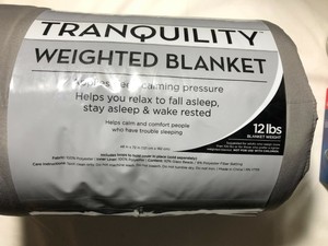 Tranquility Weighted Temperature Balancing Blanket Washable Cover 12