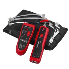 Red Network Cable Multifunction Wire Tester RJ45 RJ11 Tracker Earphone
