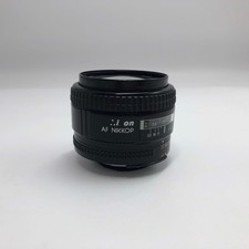 Nikon AF Nikkor 24mm f/2.8 D Lens with Hood Nikon F Mount Excellent