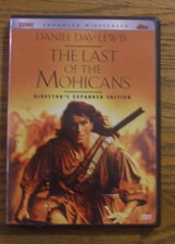 The Last of the Mohicans DVD enhanced wiescreen; directors expanded ed.
