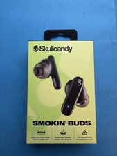 Skullcandy Smokin' Buds Wireless In-Ear Earbuds - True Black NIB