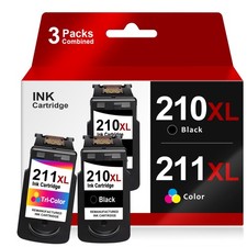 PG-210XL CL-211XL Black Color Ink Cartridges For PIXMA MX360 410 420 MP280 420