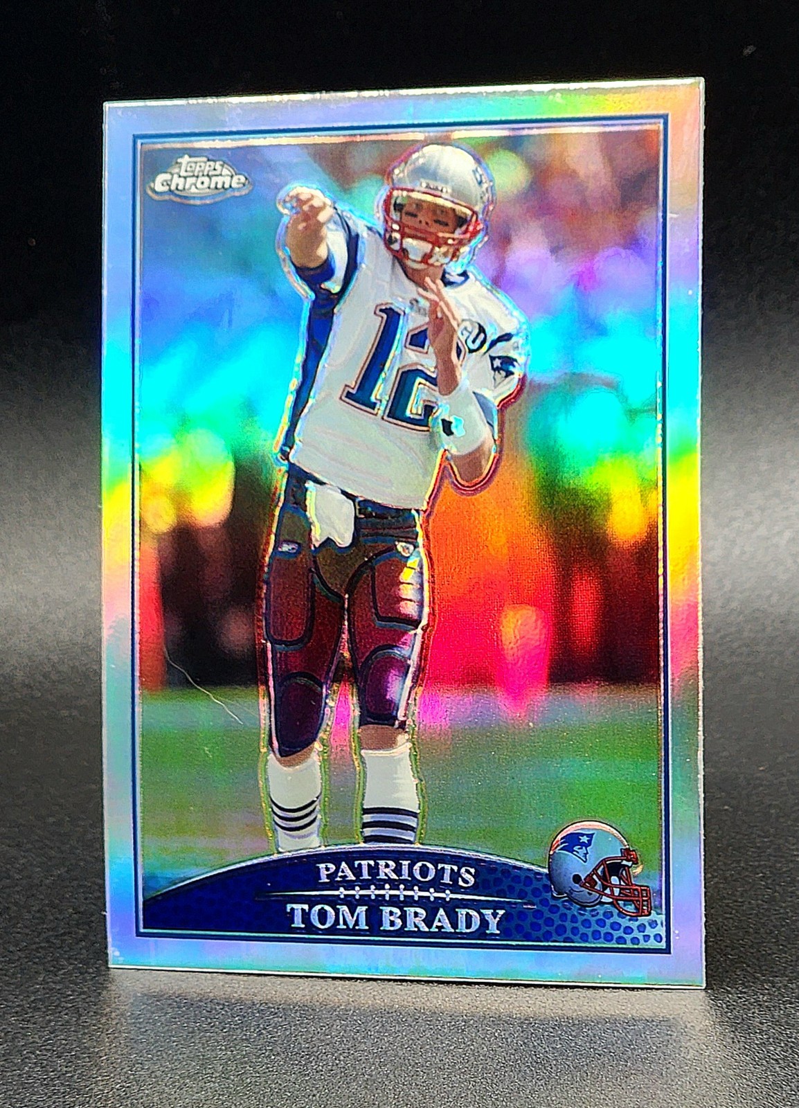 2009 Topps Chrome TOM BRADY REFRACTOR #TC70 HOLO NE Patriots HOF🔥RARE SSP🔥