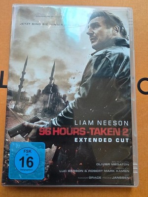 96 Hours Taken 2 DVD Extended Cut Liam Neeson FSK16
