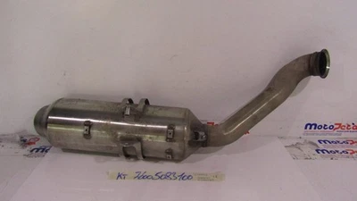 Endrohr Schalldämpfer Exhaust KTM Duke 690 Orange White ABS 16 19 - Bild 1 von 2