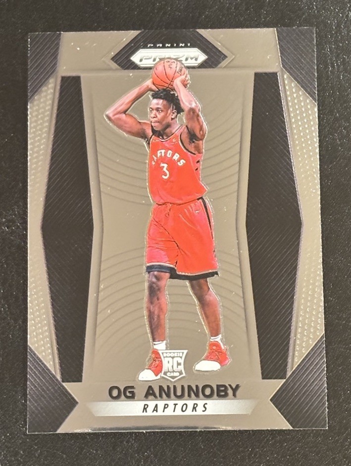 2017-18 Panini Prizm OG ANUNOBY#38 Rookie - Knicks