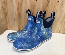 Xtratuf Ankle Deck Boots Men's SIZE 14 Waterproof Rubber Fishing XMAB-MOC (Z)