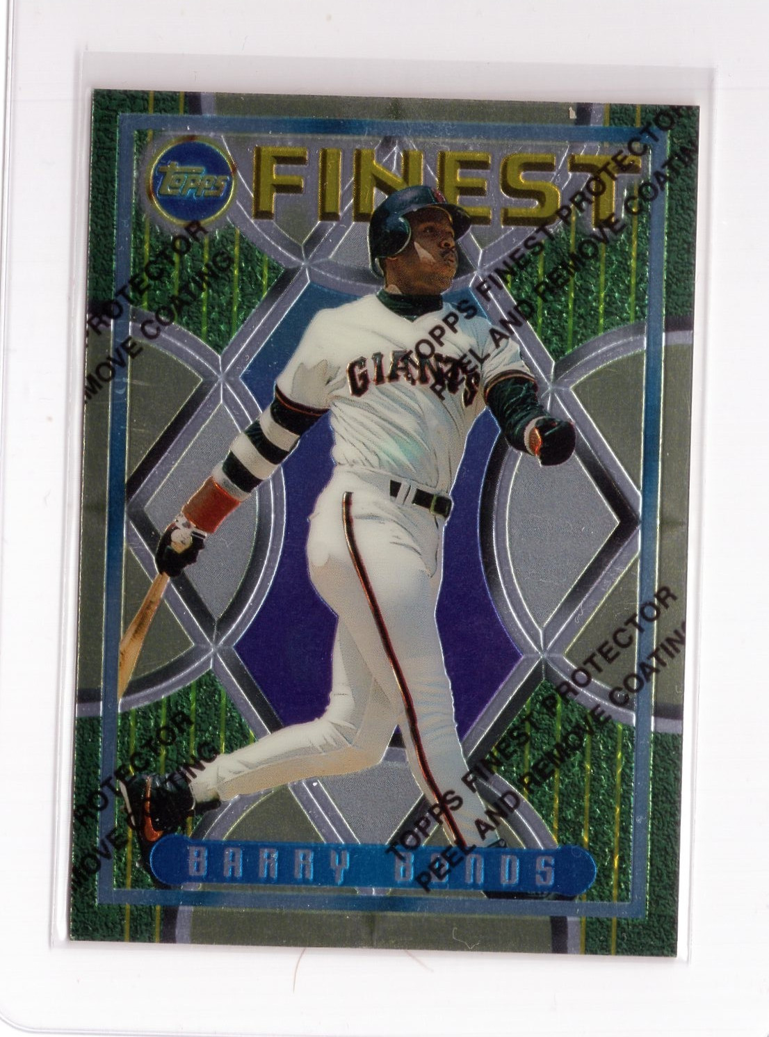 Barry Bonds 1995 Finest #192 San Francisco Giants
