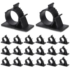 50 Pcs Shower Hose Retainer Pipe Clips Air Conditioning Water Clamps Kit